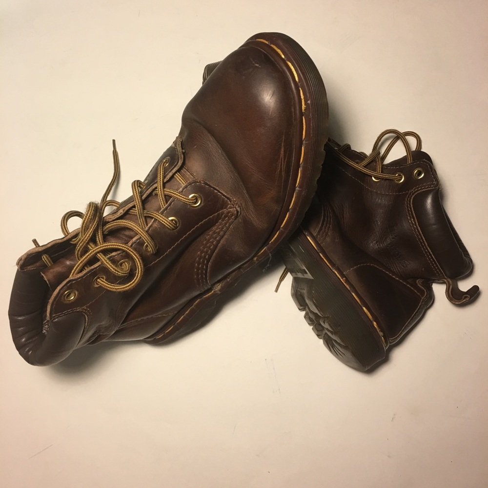 DR MARTENS 939 6 Eyelet Leather Boots 9 Men’s